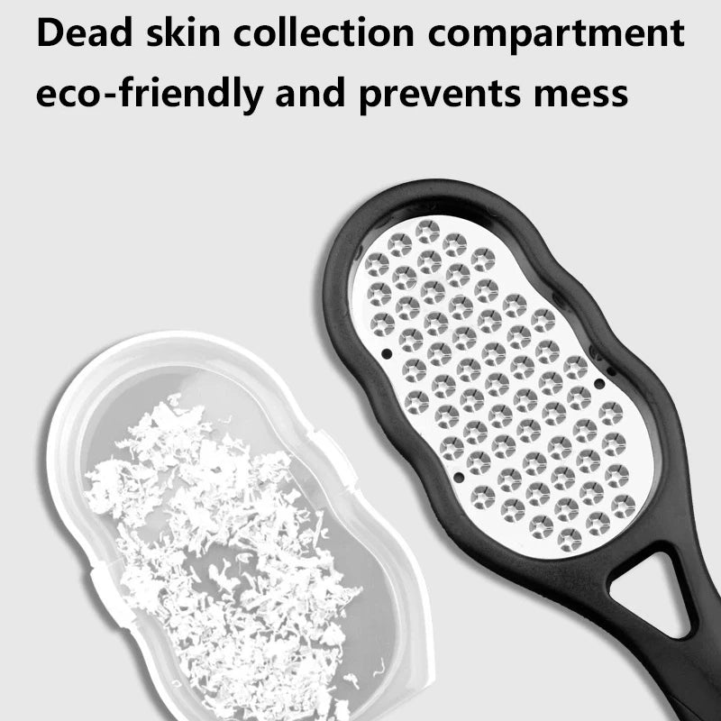 Professional Stainless Steel Foot File Cracked Heel Remover Pedicure Care