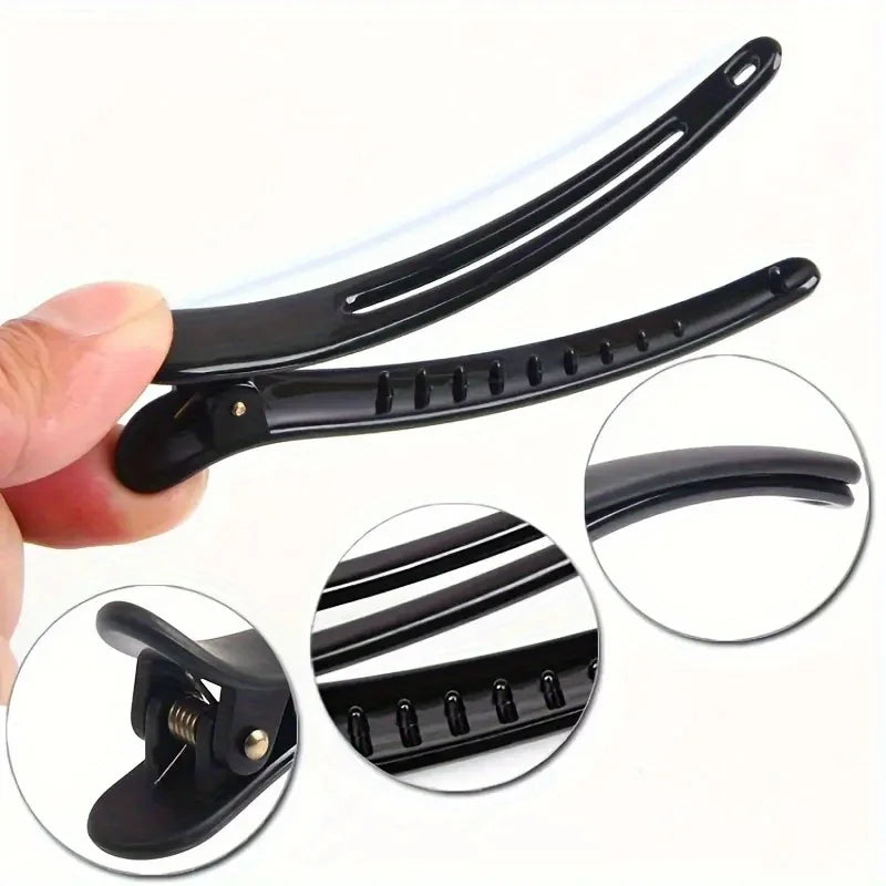 Professional Alligator Hair Clips Salon Duckbill Sectioning Pins