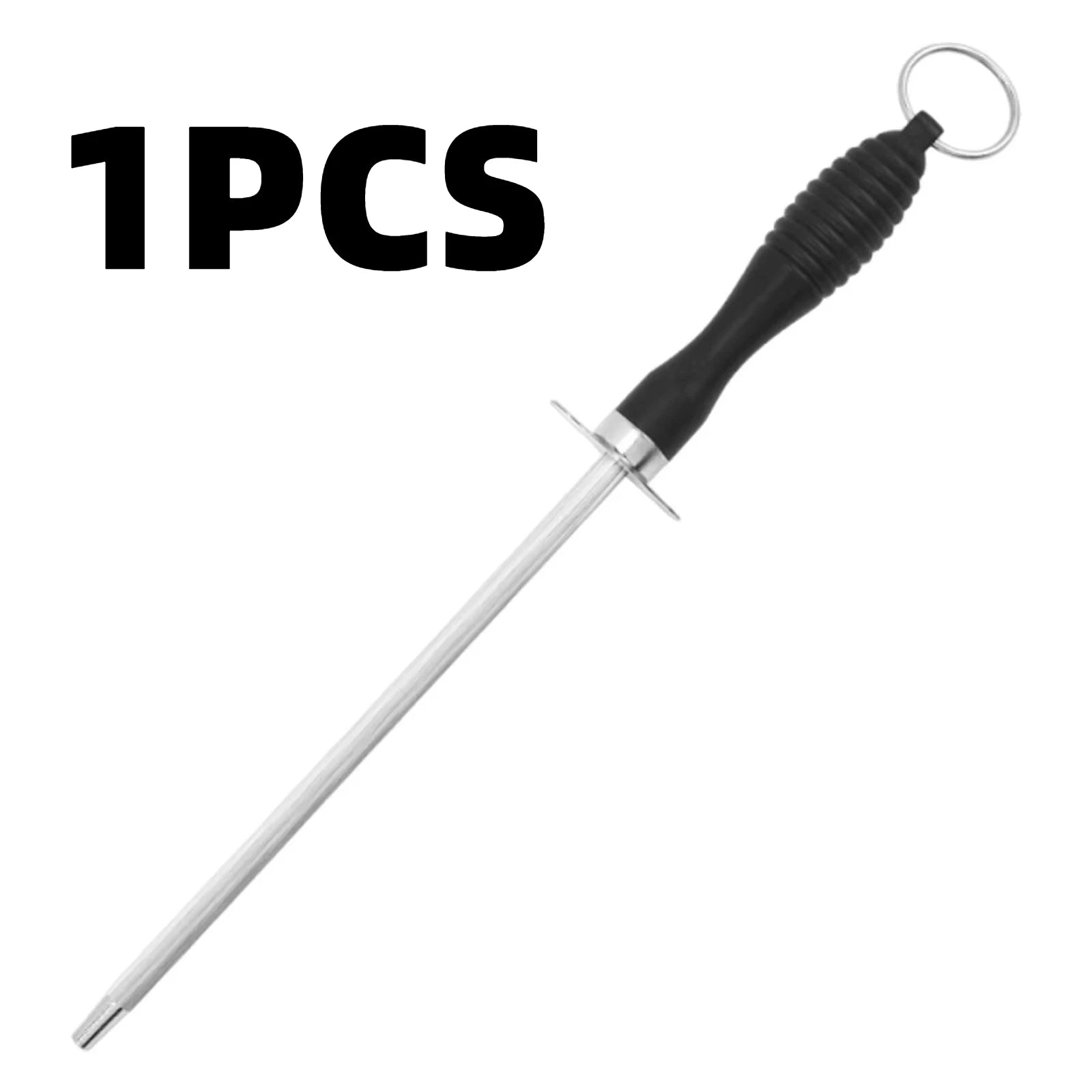 YOCITY Carbon Steel Knife Sharpening Rod Professional Honing Tool - 14