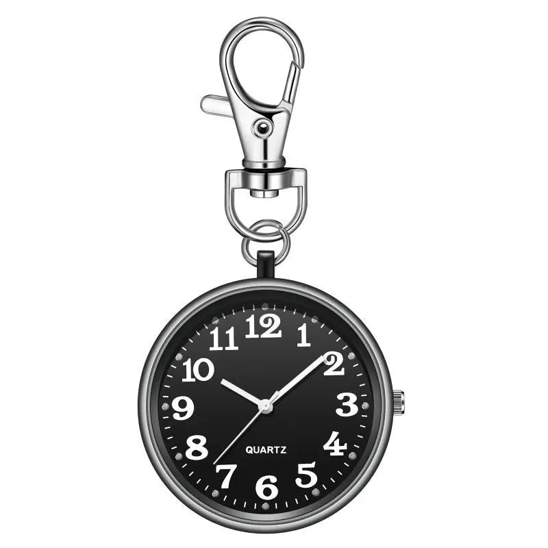 Portable Quartz Pocket Watch Keychain Hanging Nurse Fob Watch - 20