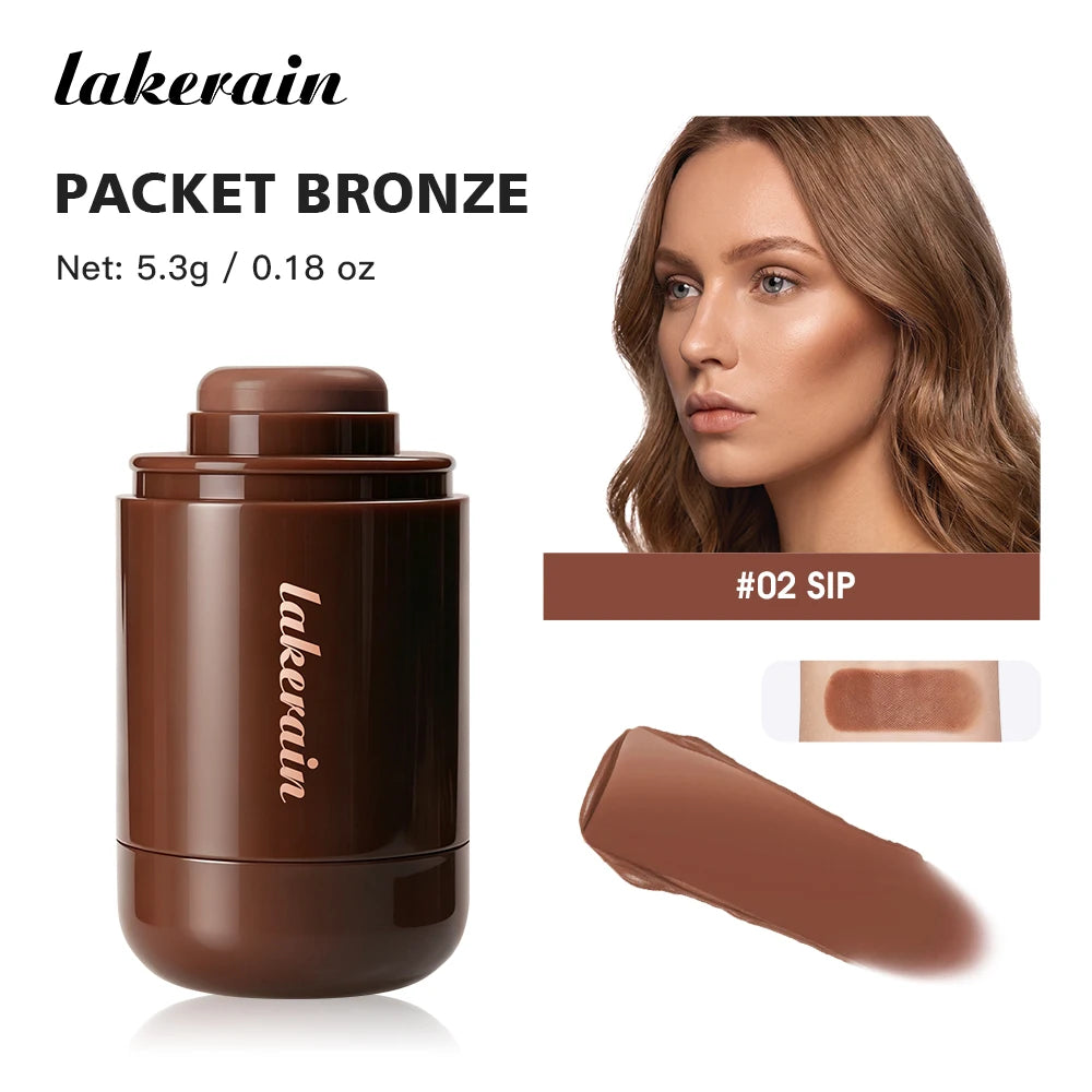 Cream Bronzer Stick 3D Face Contour Highlighter