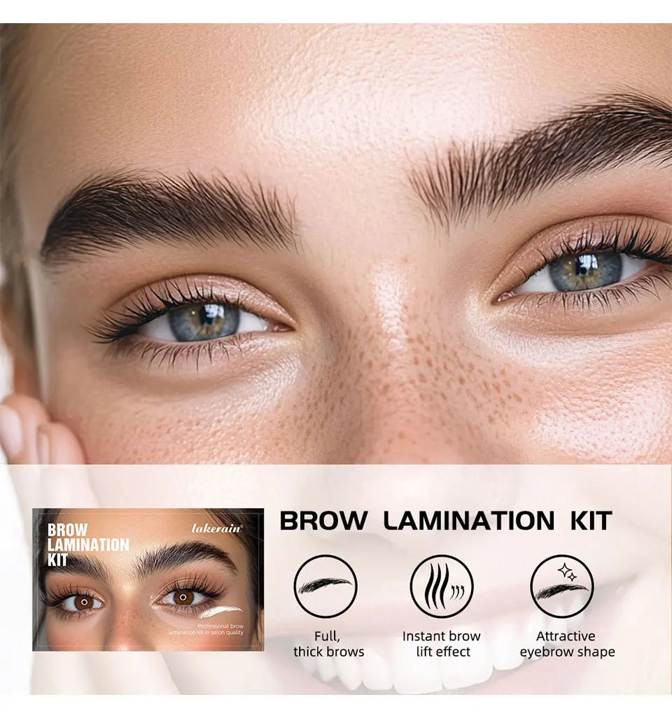 Lakerain Brow Lamination Kit Semi-Permanent Eyebrow Lift Set