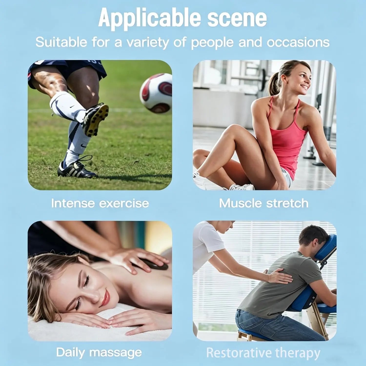 Electric Fascia Knife Muscle Scraper Gua Sha Massager - 2