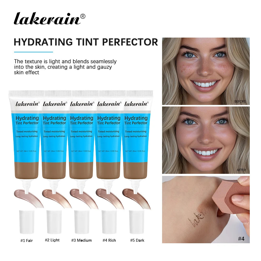 Lakerain Hydrating Tinted Foundation Cream Concealer - 2
