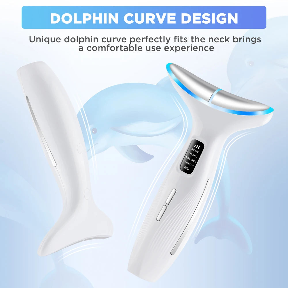 LED Neck Beauty Instrument Face Lifting Massager