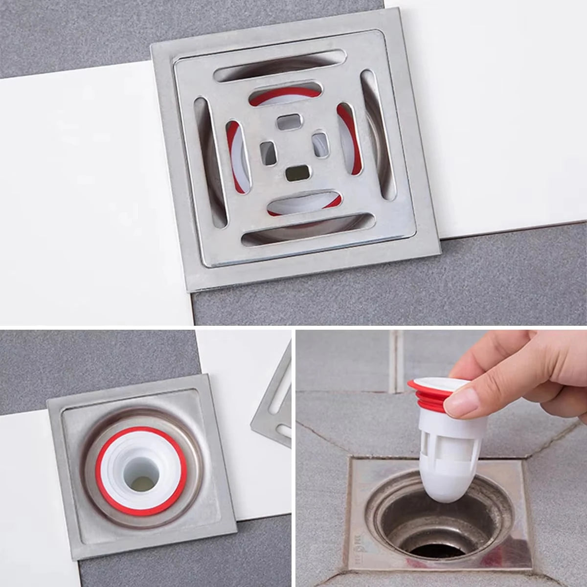 Anti Odor Floor Drain Core Sewer Deodorizer and Pest Control Trap