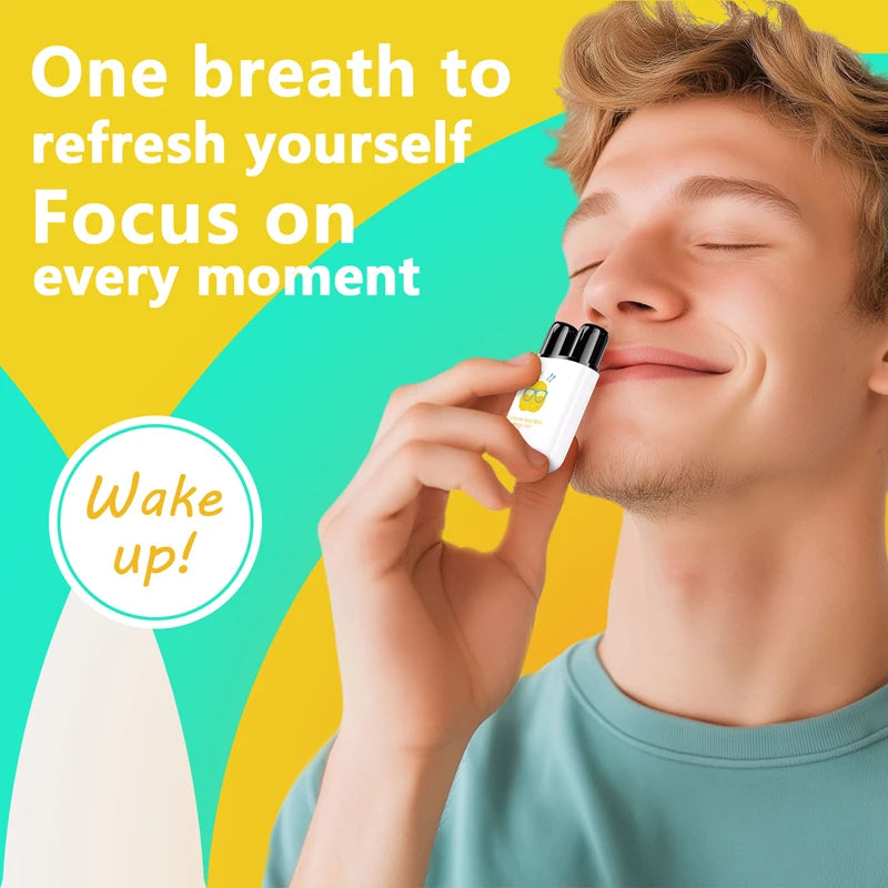 Men Nasal Suction Energy Stick Fruit Flavored Cool Oil Inhaler - 3
