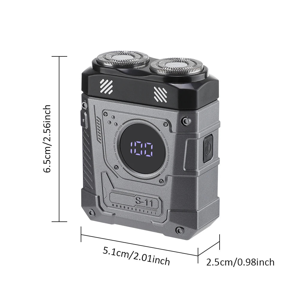 Mini Electric Shaver Portable Rechargeable Wet Dry Razor