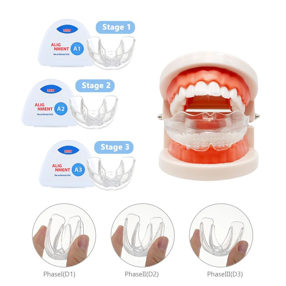 Kids Dental Orthodontic Braces 3 Stage Teeth Alignment Trainer - 8