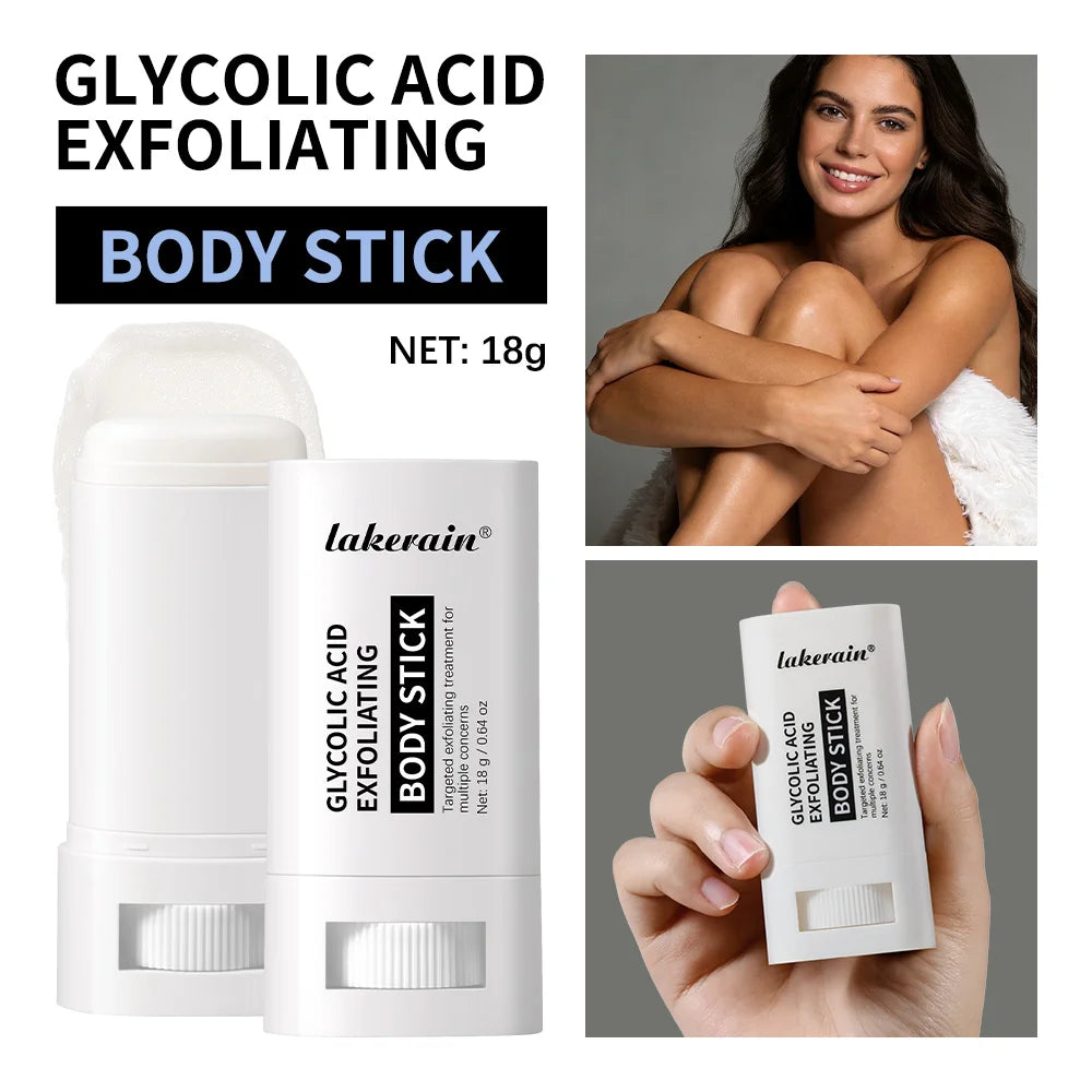 Glycolic Acid Exfoliating Body Stick Moisturizing Scrub Lotion