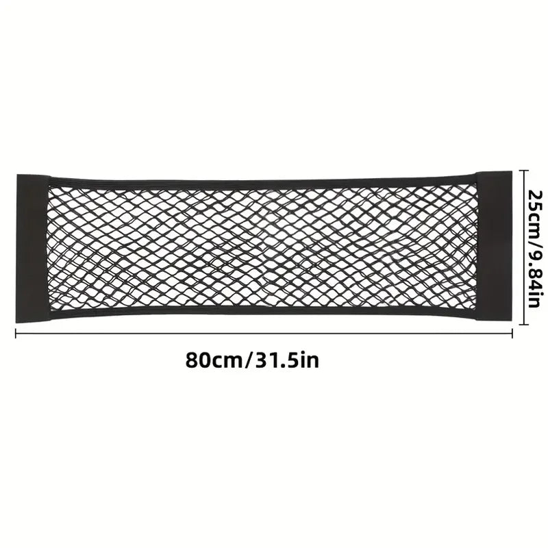 Car Trunk Storage Net Elastic Mesh Organizer Seat Back Cargo Net