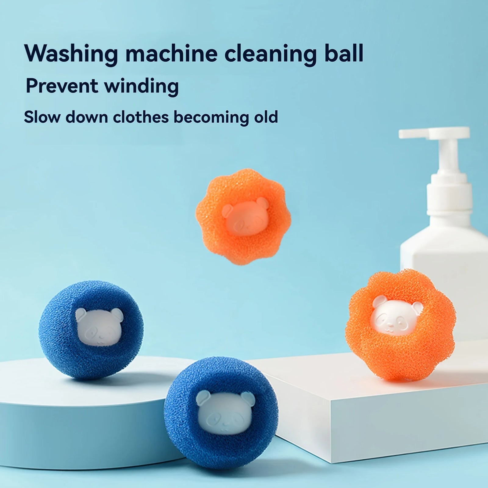 20PCS Reusable Laundry Balls Pet Hair Remover Lint Catcher for Washers