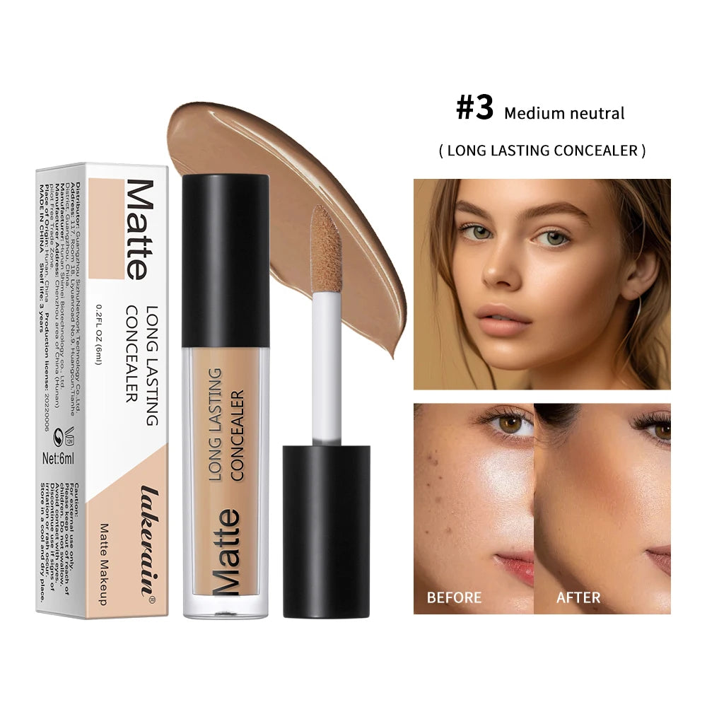 Long Lasting Full Coverage Liquid Matte Concealer Makeup - 23