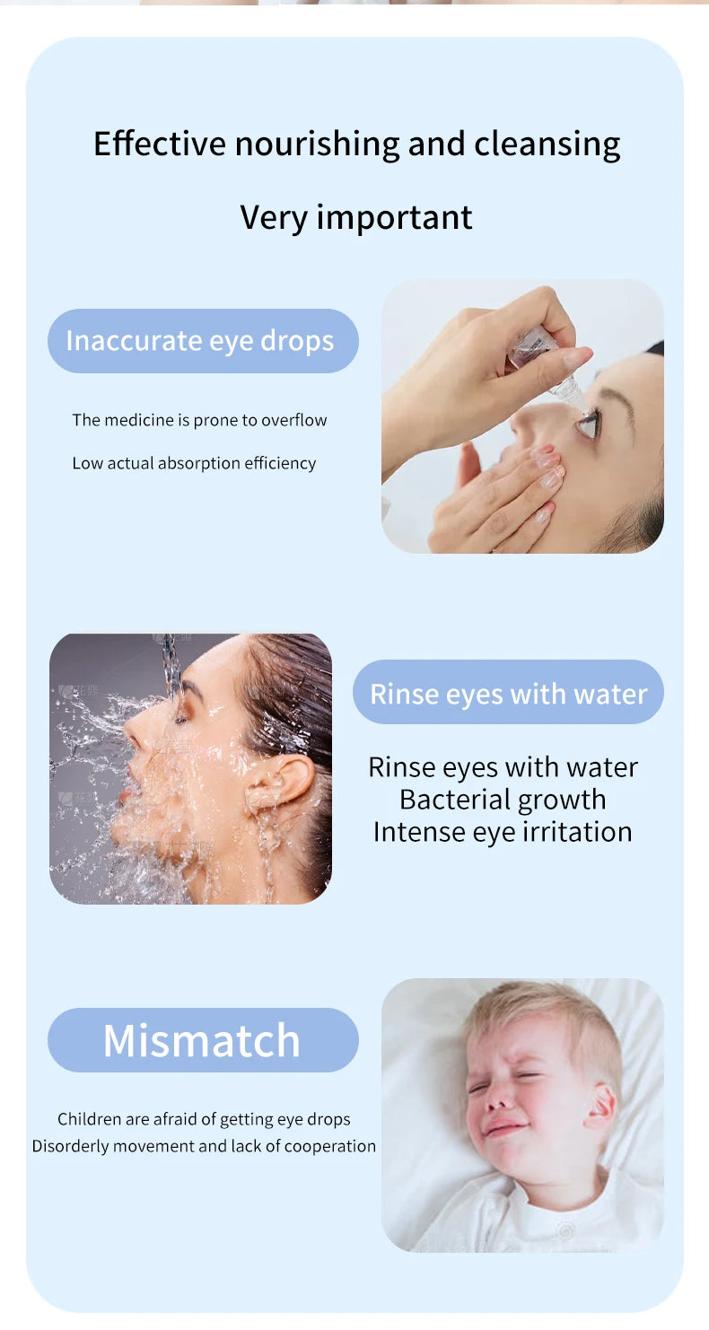 2 in 1 Portable Eye Mist Steam Sprayer Facial Moisturizing Steamer - 10