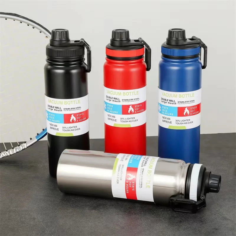 Insulated Stainless Steel Vacuum Flask Thermal Water Bottle Sport Cup