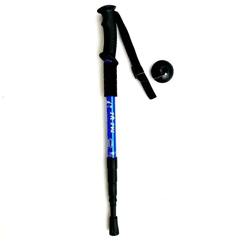 Ultralight Foldable Hiking Trekking Pole Adjustable Mountaineering Stick