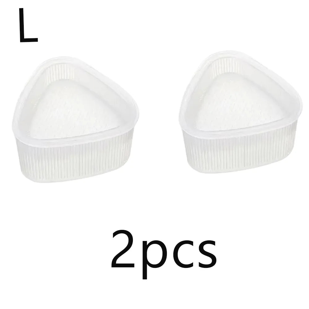 2pc Triangle Sushi Onigiri Mold Set Rice Ball Press Maker Bento Tool