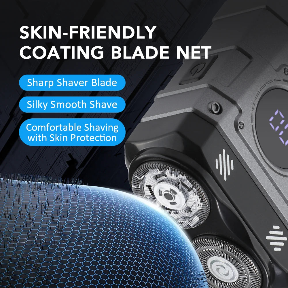 Mini Electric Shaver Portable Rechargeable Wet Dry Razor - 21