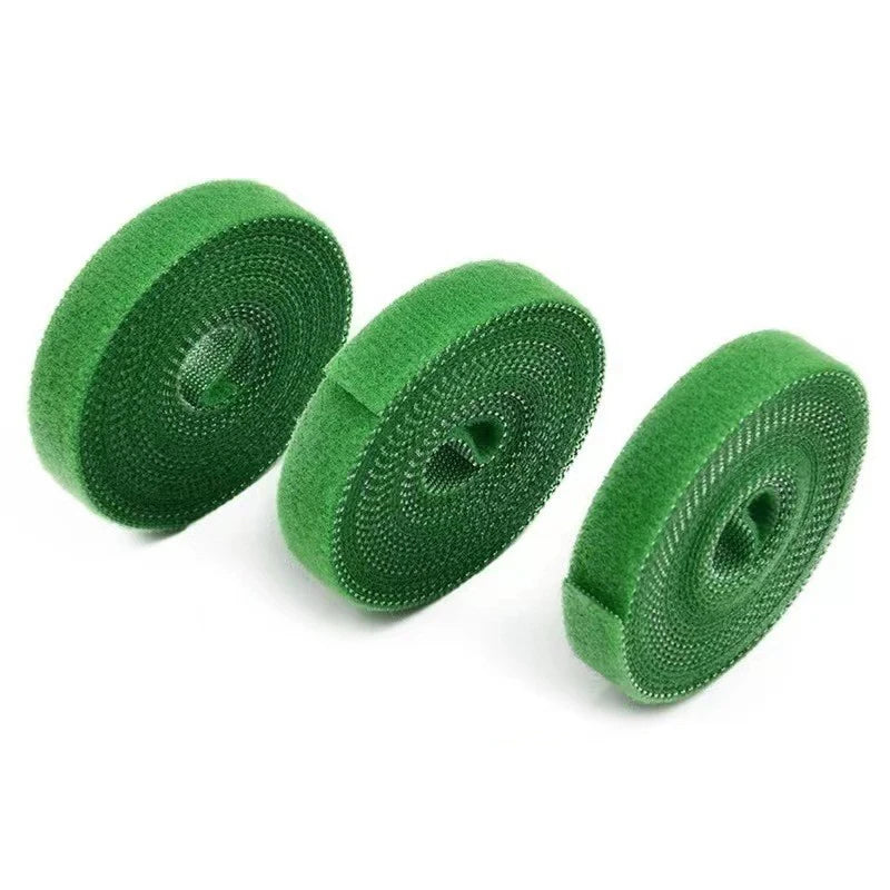 Adjustable Plant Ties Green Gardening Cable Straps for Climbing Vines - 9
