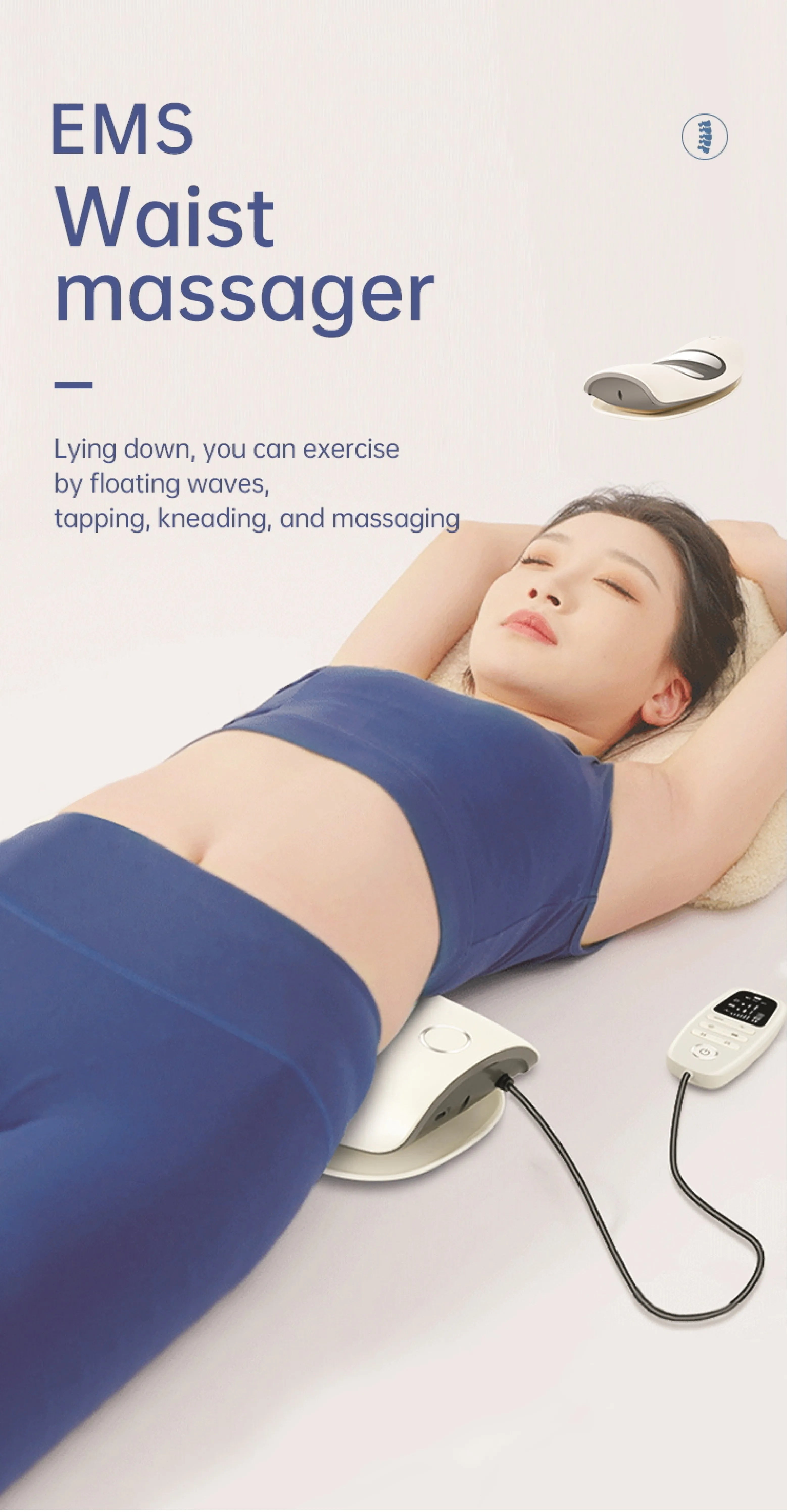 Smart Lumbar Traction Device Waist Massager Spine Support Stretcher - 7