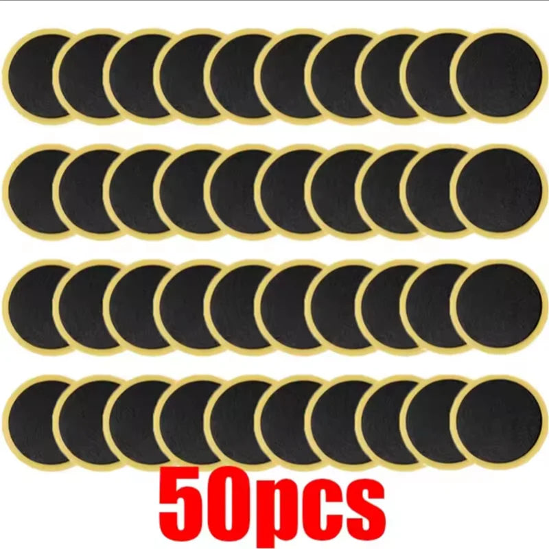Bicycle Tire Patches Glue-free Bike Inner Tube Repair Kit 10-100pcs
