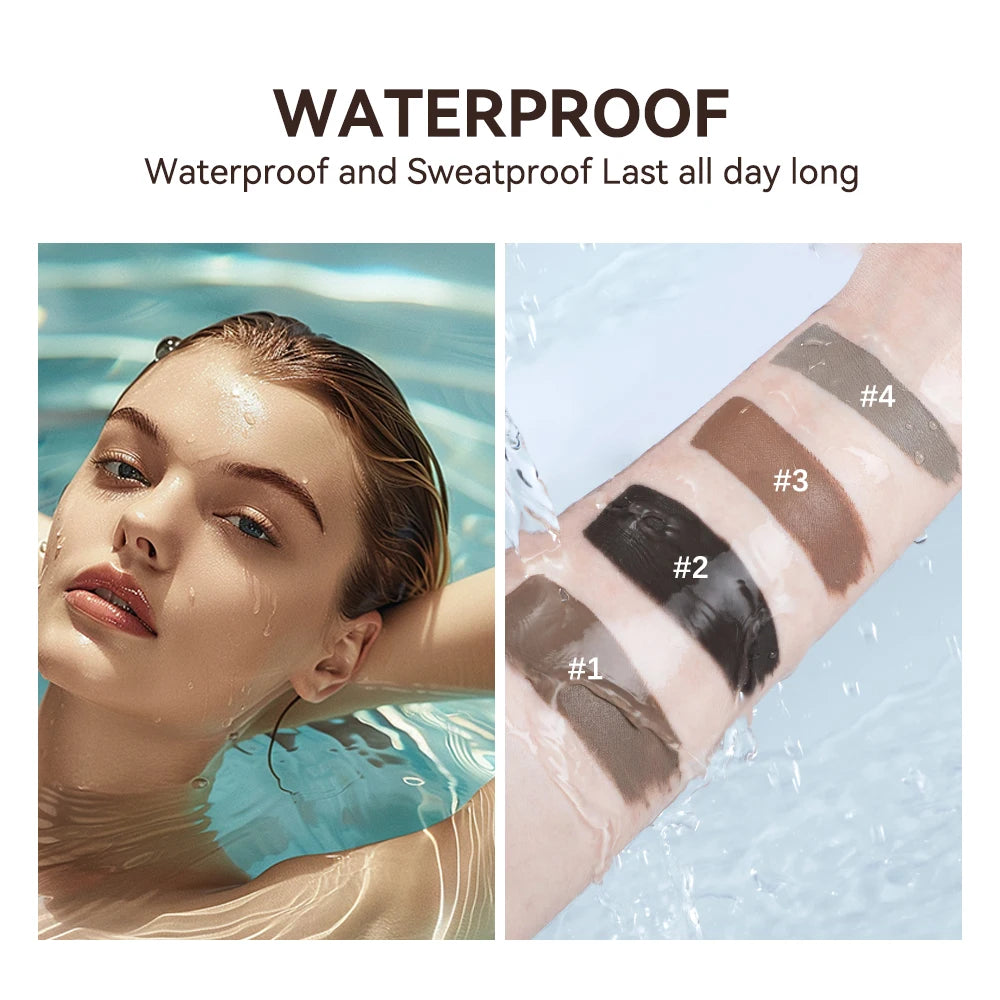 Waterproof Eyebrow Gel Set Long Lasting Liquid Tint Makeup