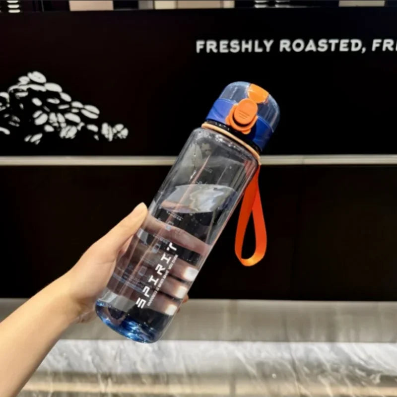 700ml Sports Water Bottle Leakproof BPA Free Gym Fitness Drink Cup