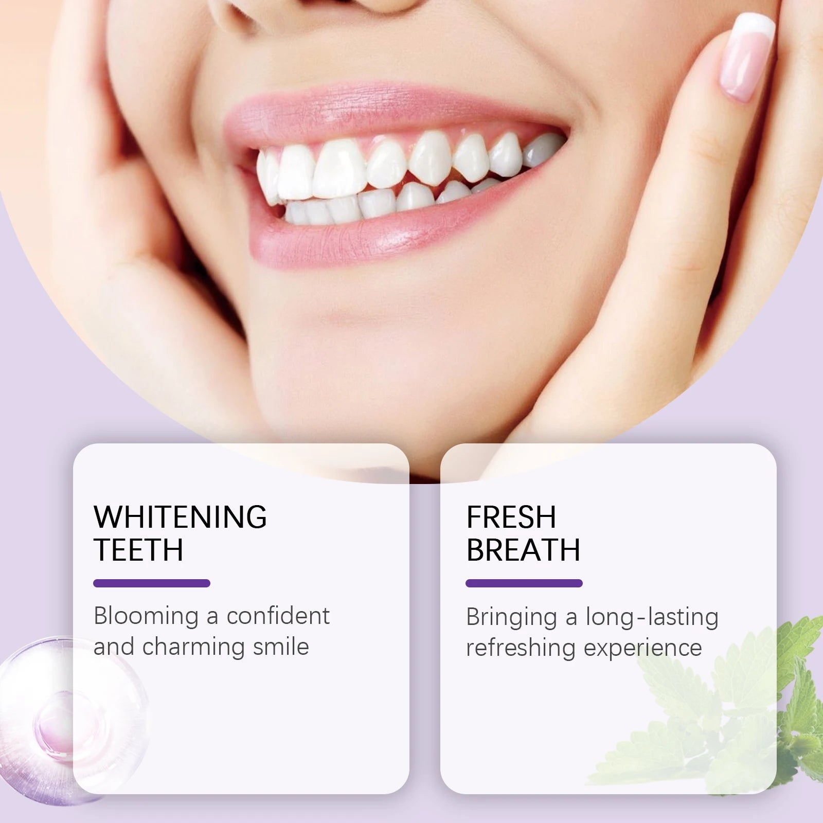 Teeth Whitening Powder Stain Remover Tooth Polish - 3