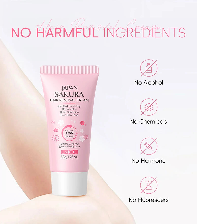 Eelhoe Hair Removal Cream Painless Body Epilator and Growth Inhibitor - 16