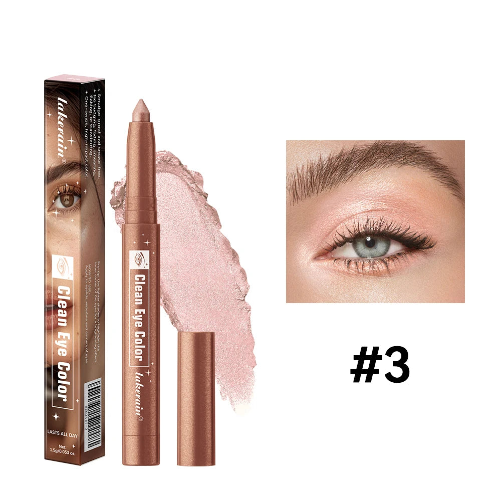 Lakerain Creamy Eyeshadow Stick Buildable Long-Lasting Eye Color