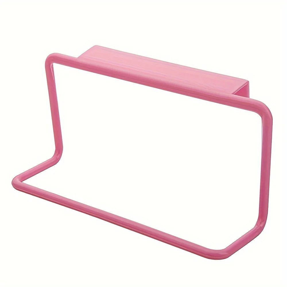 Over Cabinet Towel Rack No Drill Kitchen Rag Holder Storage Organizer - 18