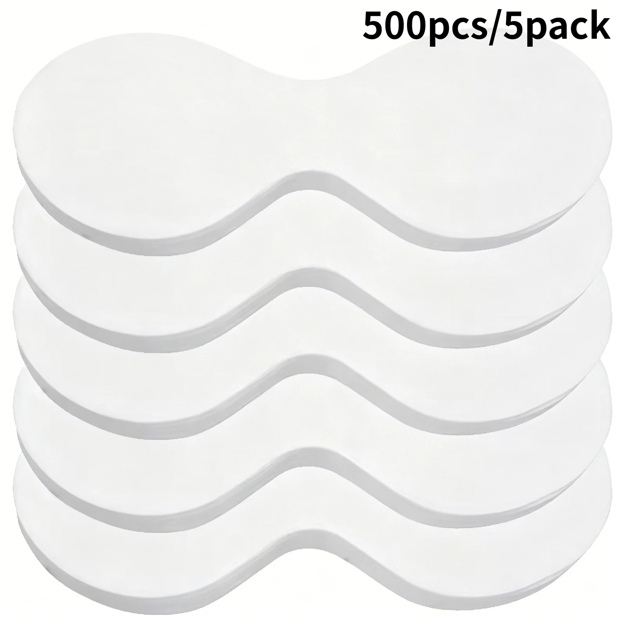Disposable Eye Mask Paper Pads Ultrathin Cotton Spa Skincare Sheets - 11
