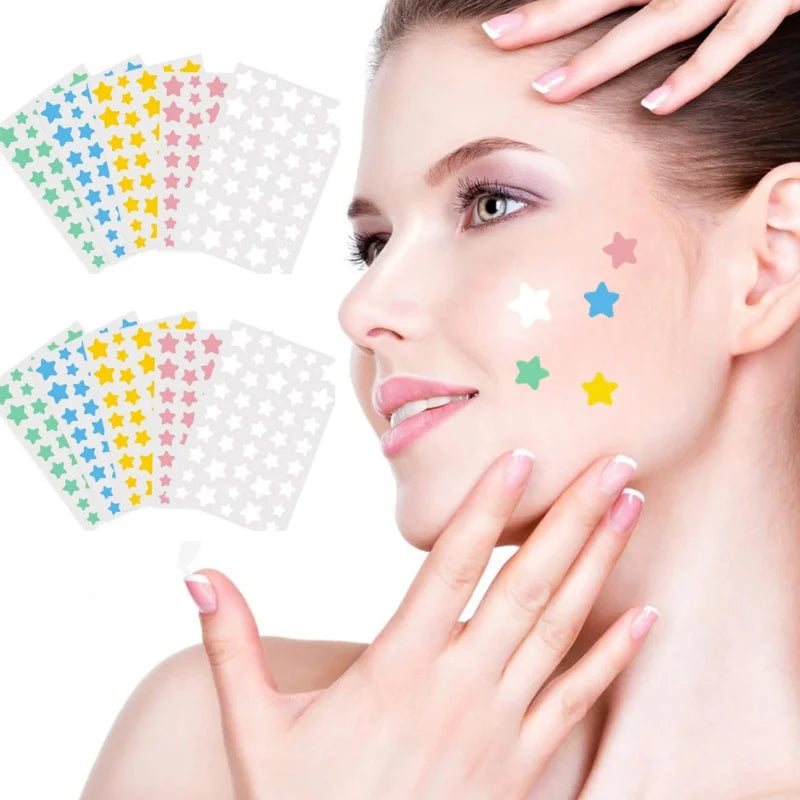 Cute Star Pimple Patches Acne Spot Treatment Healing Stickers 40 Pack