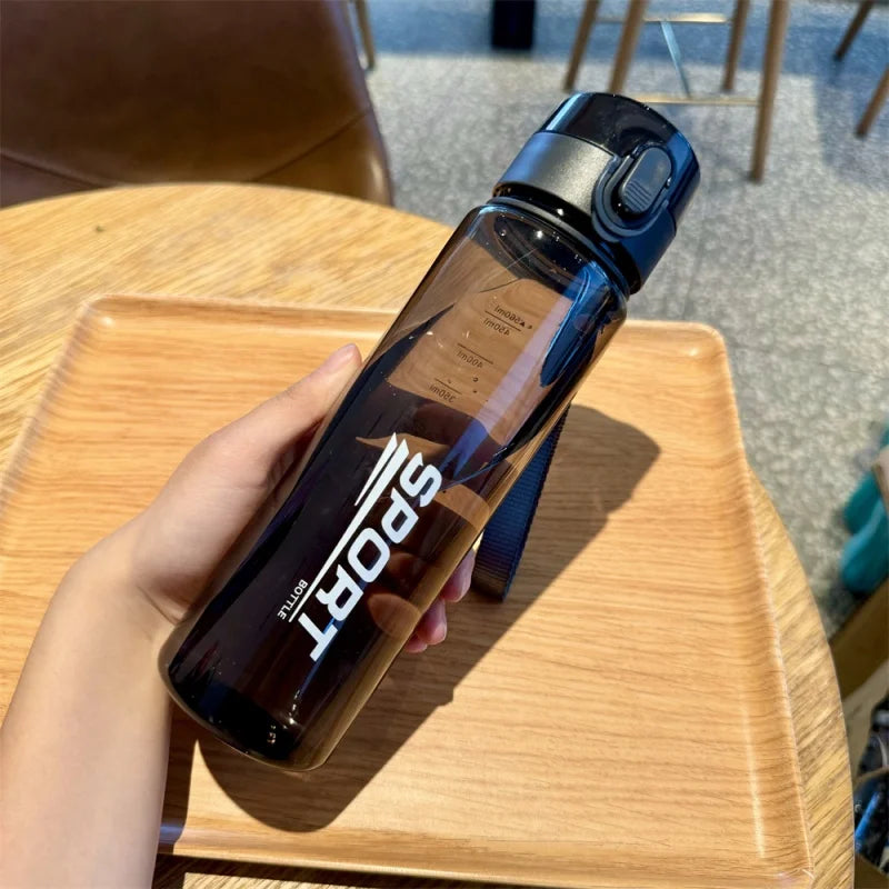 Leakproof Sports Water Bottle BPA Free Portable Gym Drinking Cup 560ml - 8