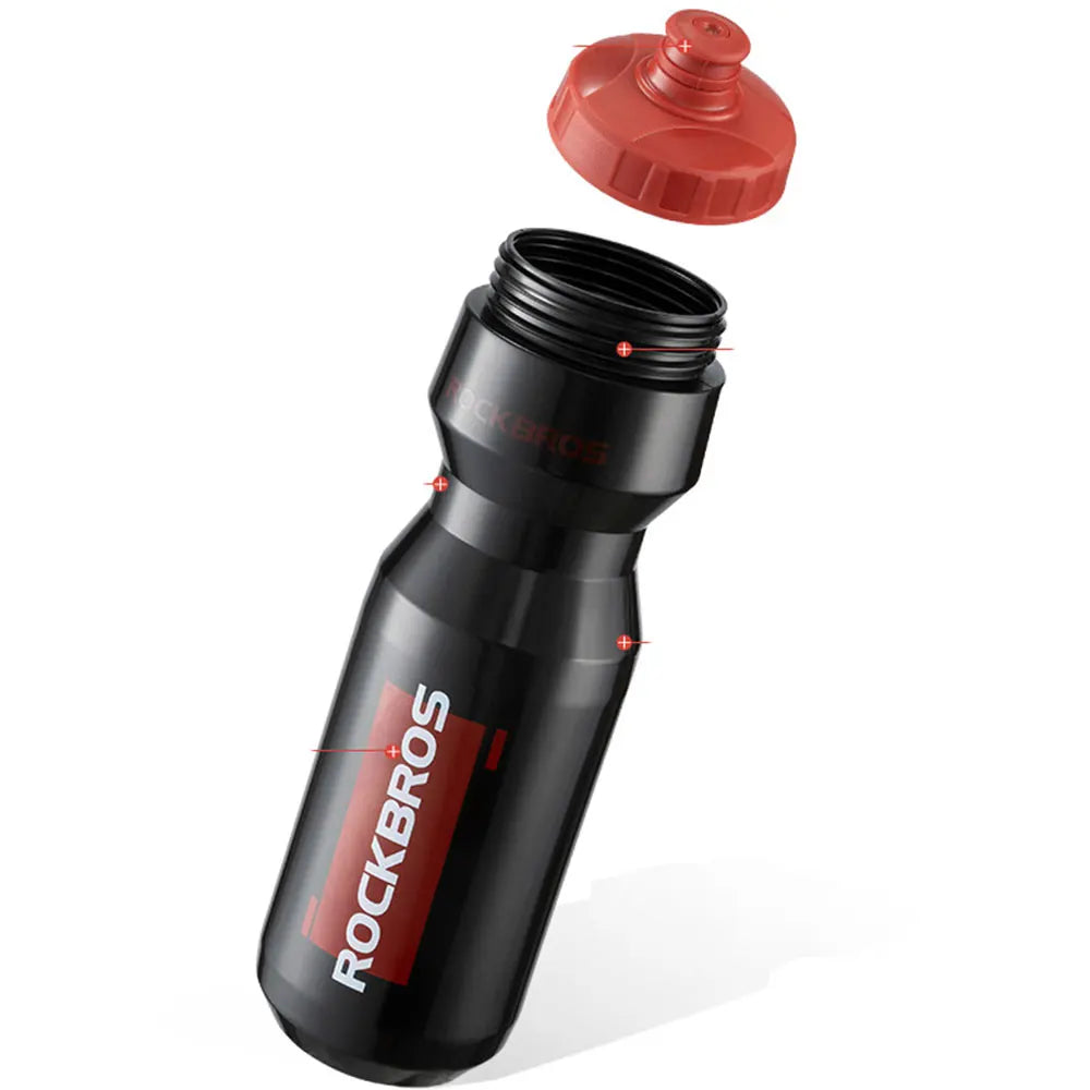ROCKBROS Cycling Water Bottle and Bike Cage Set 750ml Sports Kettle