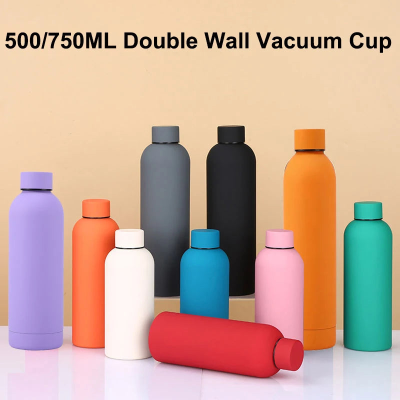 Stainless Steel Vacuum Insulated Water Bottle Leak Proof Travel Thermos - 7