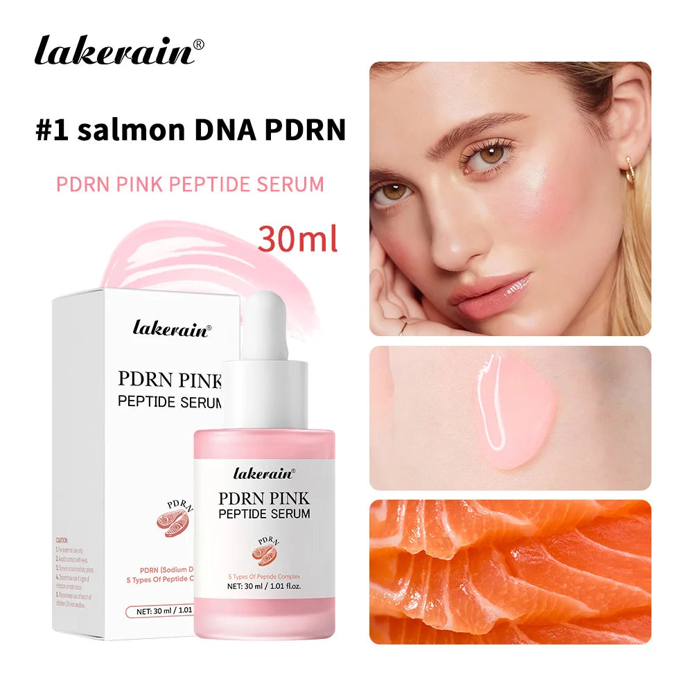Lakerain PDRN Pink Peptide Serum Korean Skincare Essence - 19
