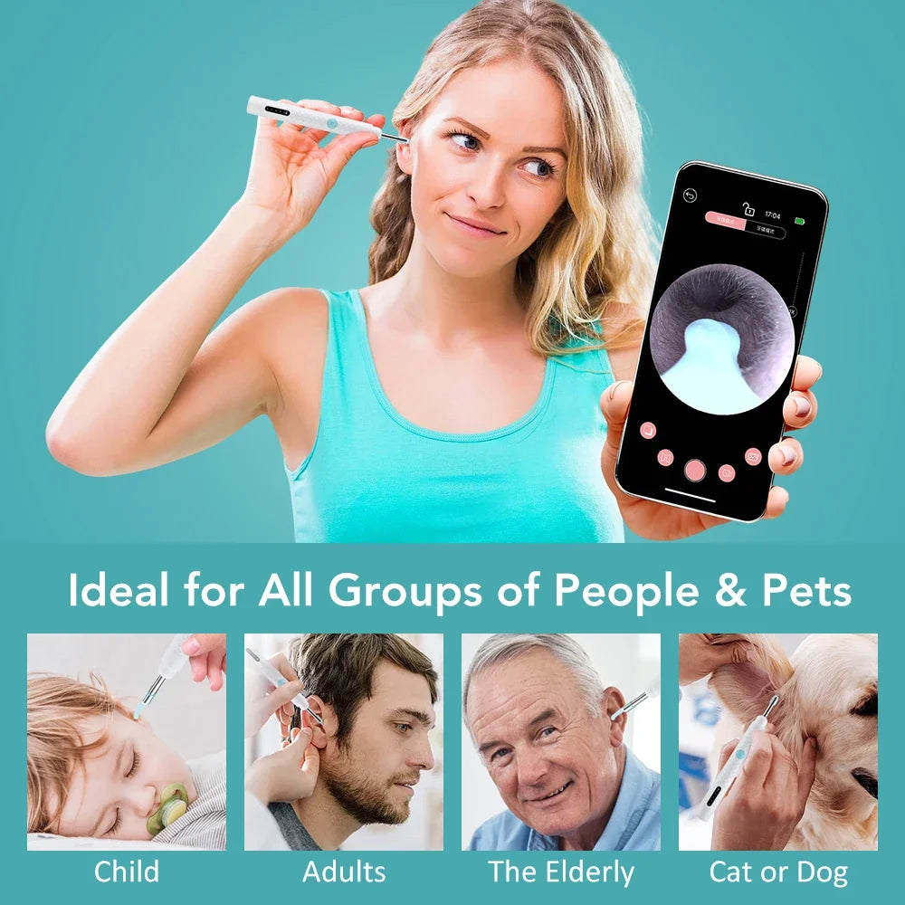 Smart Visual Ear Wax Cleaner HD Camera Earpick