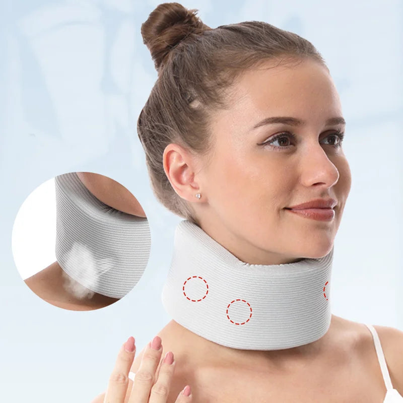 Memory Foam Neck Brace Cervical Support Collar for Pain Relief - 2