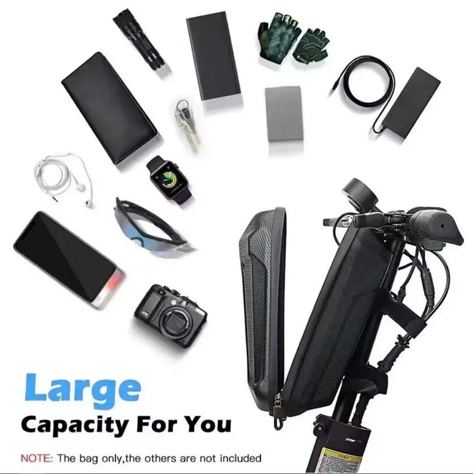 Waterproof Electric Scooter Bag Hard Shell Handlebar Storage Pouch 3L 4L - 8