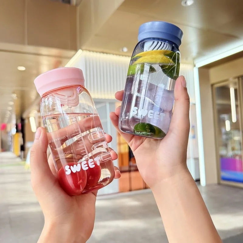 Portable Mini Water Cup Heat Resistant BPA Free Travel Bottle