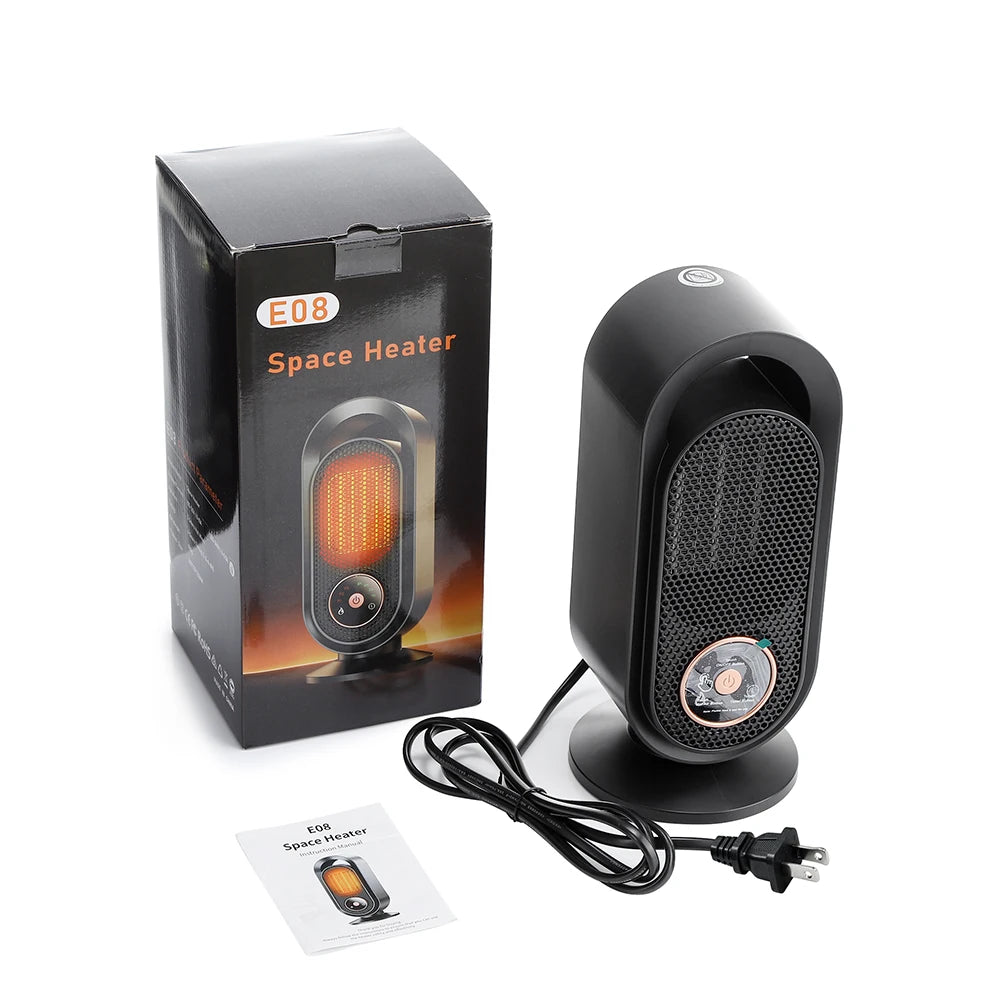 Portable Electric Space Heater Ceramic Fast Heating Fan - 17