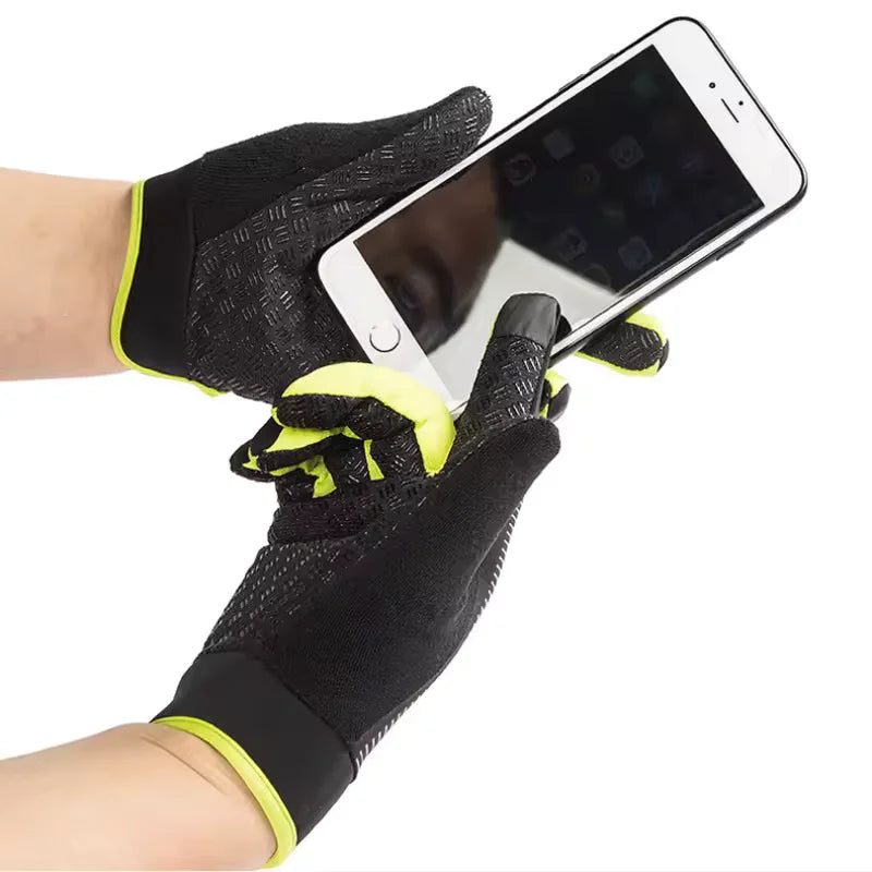 Full Finger Cycling Gloves Touch Screen MTB Bike Motorcycle Sport Gloves - 4