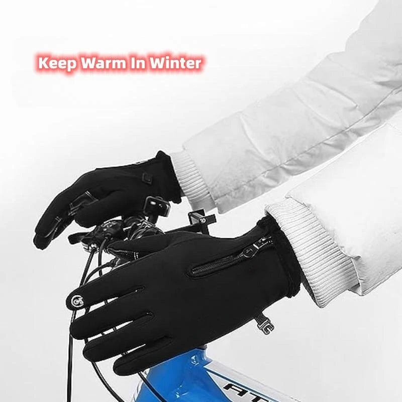 Waterproof Winter Gloves Touch Screen Thermal Windproof Cycling Mittens - 10