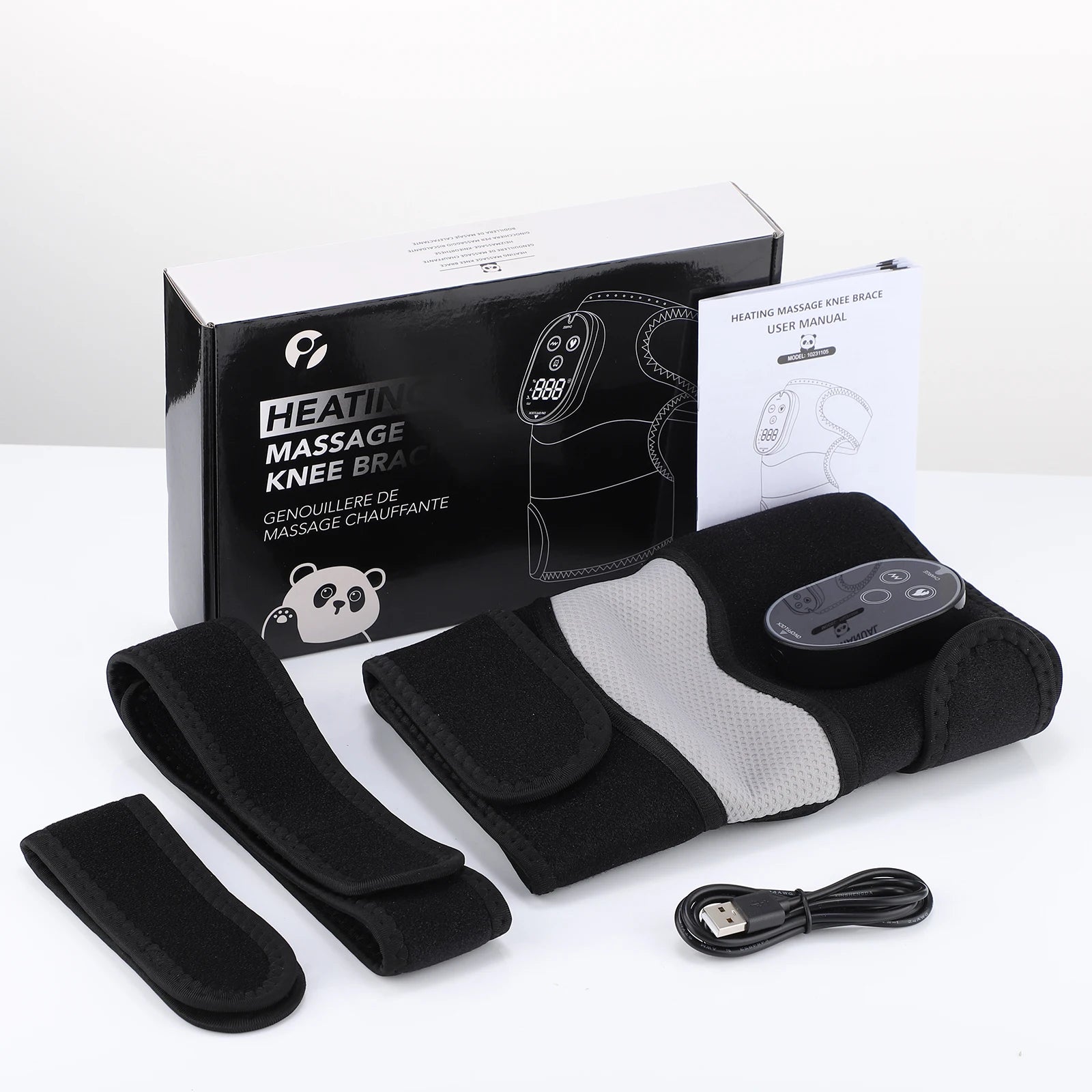 Cordless Heated Knee Massager Joint Care Wrap - 15