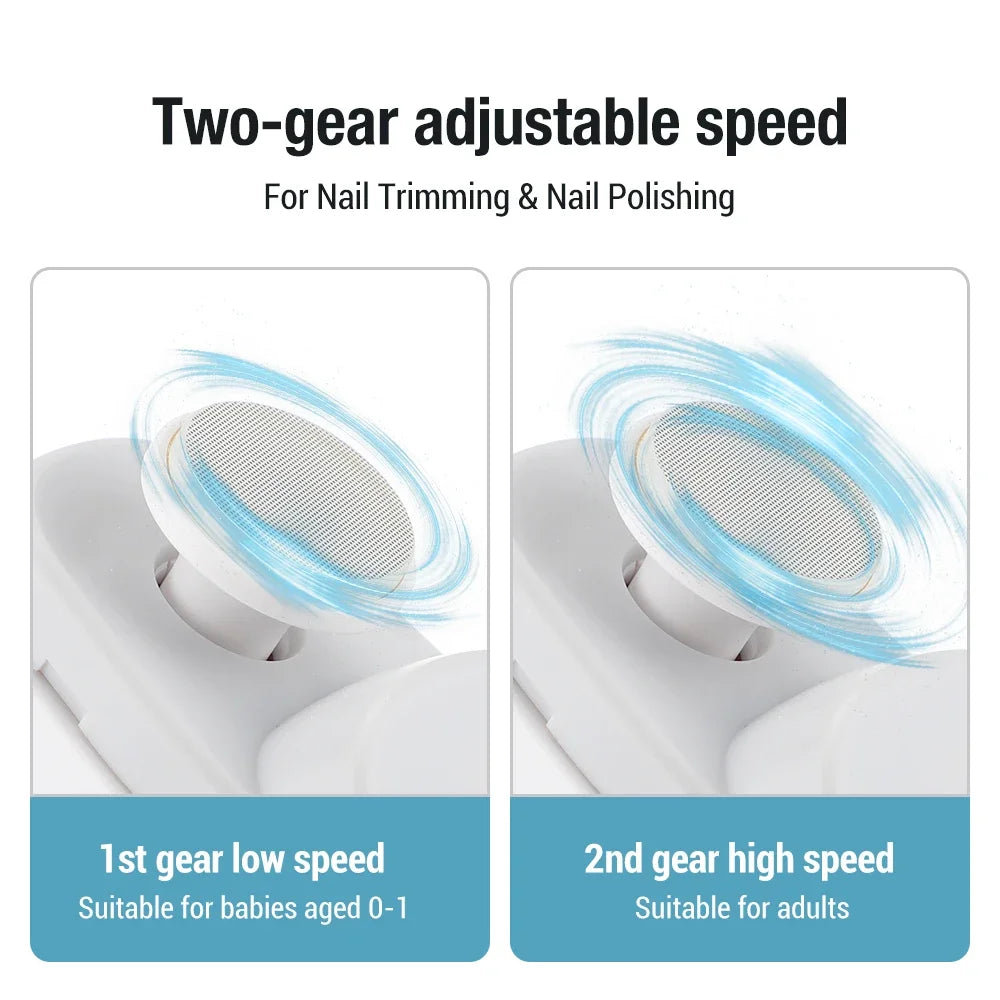 Electric Nail Clipper Automatic Trimmer and Grinder - 4