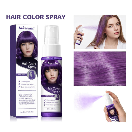 Temporary Hair Color Spray Washable DIY Dye