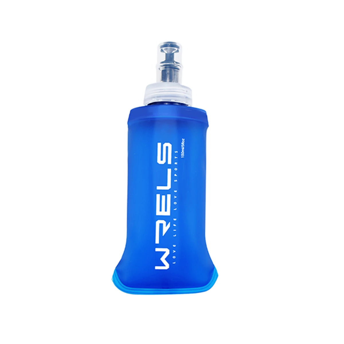 WRELS Collapsible Soft Water Bottle Running Hydration Flask Sport Bag - 15