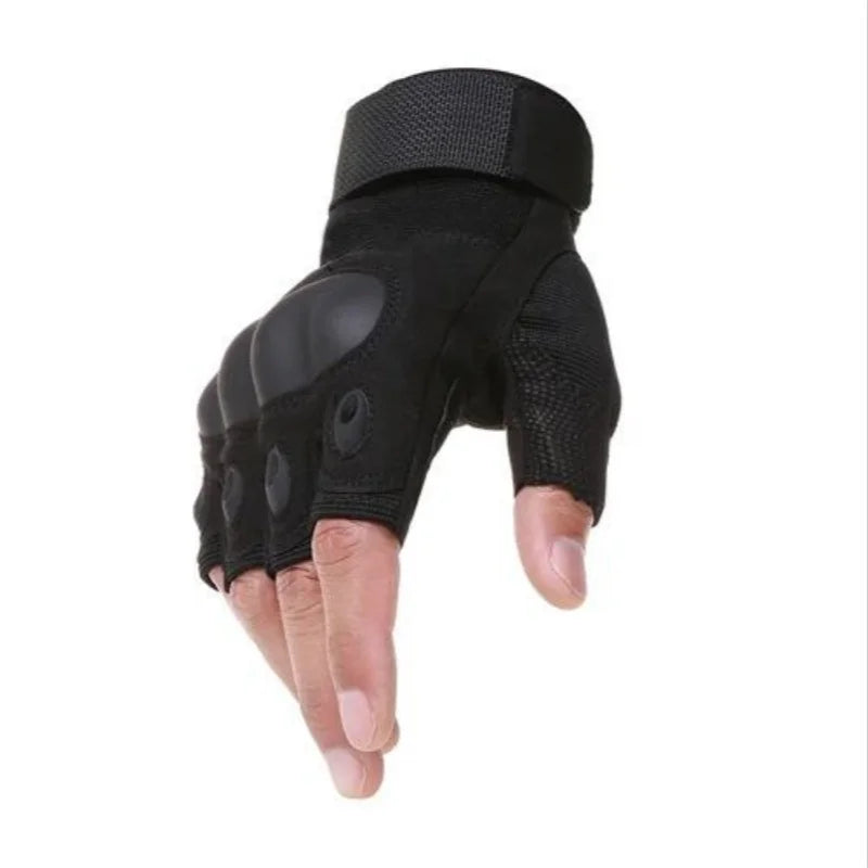 Tactical Half Finger Gloves Military Sports Airsoft Shooting Cycling Gear