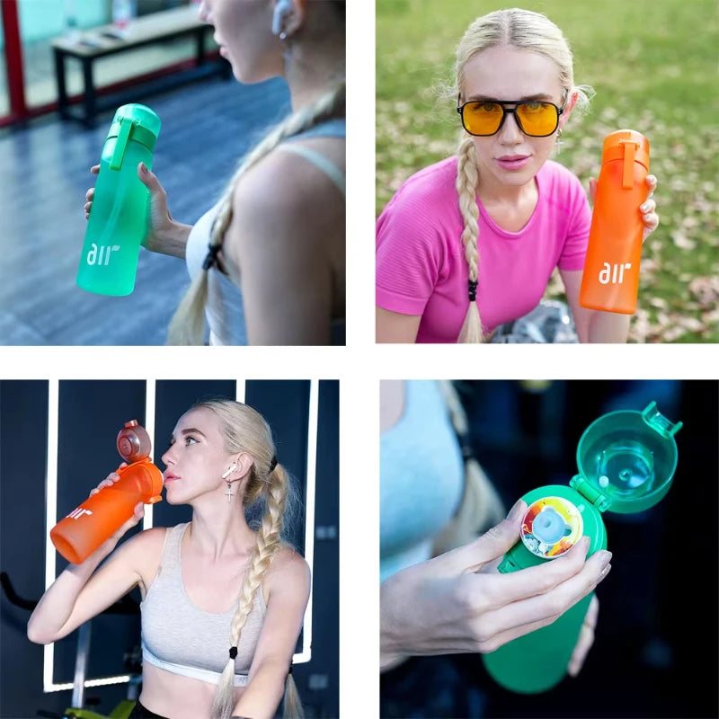 YOCITY Flavored Water Bottle Scented Sports Cup with Flavor Pod - 11
